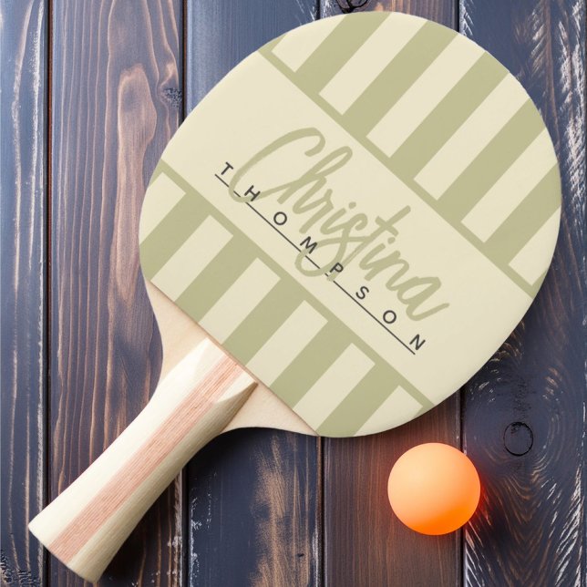 Name der Polo Candy Striping Dust Sage aus der Mit Tischtennis Schläger (Von Creator hochgeladen)