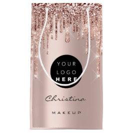 Name der Rose für benutzerdefinierte Logos Tropfen Kleine Geschenktüte