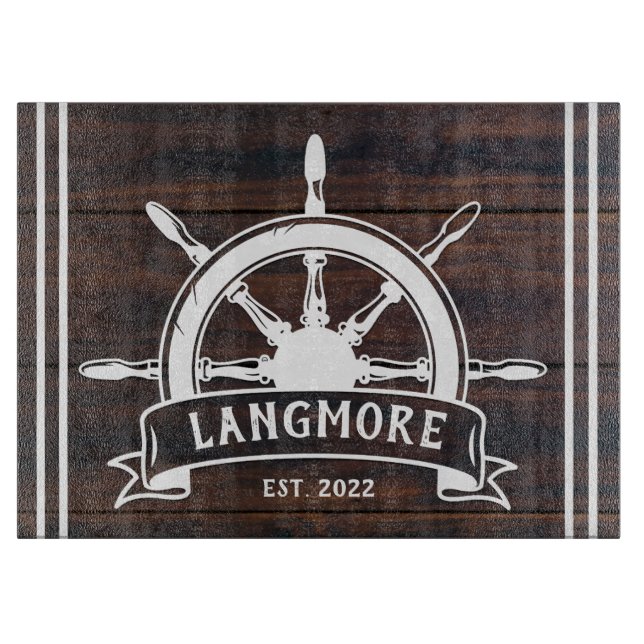 Name der Schiffsraderfamilie Jahr etablierter See Schneidebrett (Vorderseite)