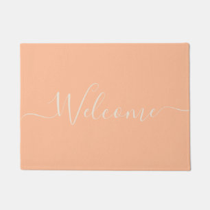Name der Schriftzeichen Peach Fußmatte