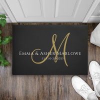 Name der schwarzen Goldfamilie für das Monogramm-S