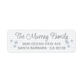 Name der Skriptfamilie Blau gestrichene Rücksendea