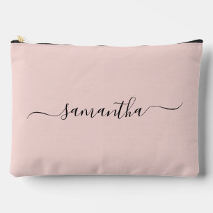 Name der Unterschrift "Blush" und "Black Elegant S Zubehörtasche