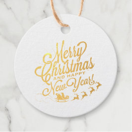 Name der Weihnachtsfamilie Geschenkanhänger