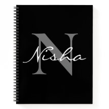 Name der weißen grauen Monogramm