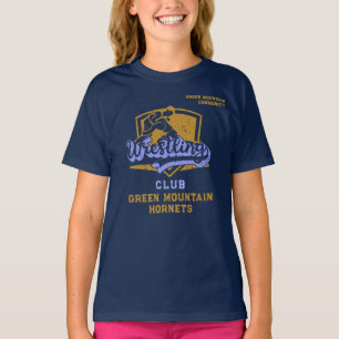 Name der Wrestling Team Club School T-Shirt