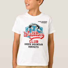 Name der Wrestling Team Club School T-Shirt