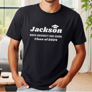 Name des Absolventen Schule Abschlussjahrgang 2026 T-Shirt