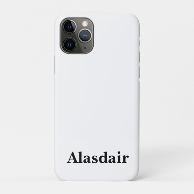 Name des Alasdair-Mens, Case-Mate iPhone Hülle (Rückseite)