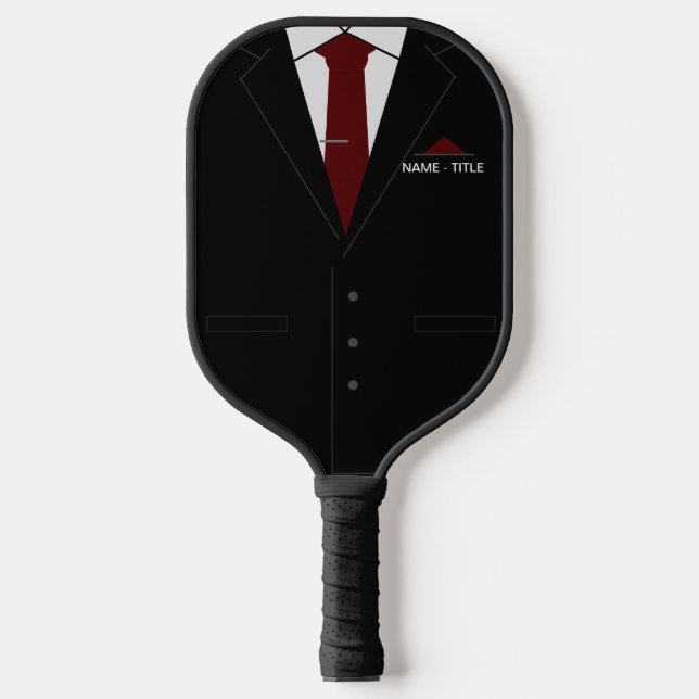 Name des Anzugs Personalisiert Pickleball Paddle (Vorderseite)