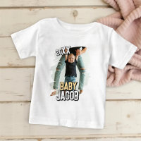 Name des Babys Modernes, einfaches Grunge Custom B