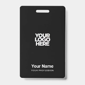 Name des Bar des Logos für eine schwarze Firma Ausweis