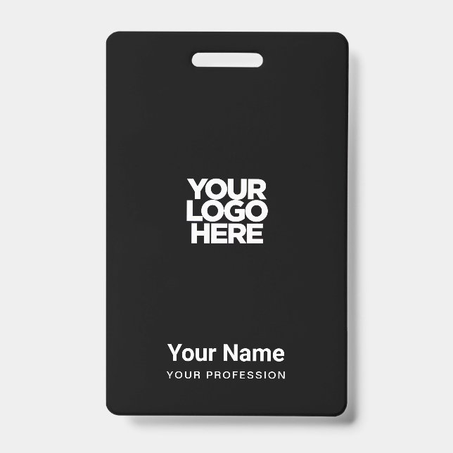 Name des Bar des Logos für eine schwarze Firma Ausweis (Vorderseite)