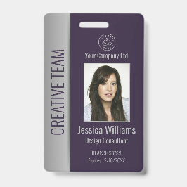 Name des Bar für benutzerdefinierte Mitarbeiter-Fo Ausweis