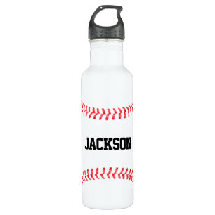 Name des Baseball-Teams oder Name des Players für Edelstahlflasche