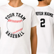 Name des Baseball-Teams, Player & Jersey-Nummer