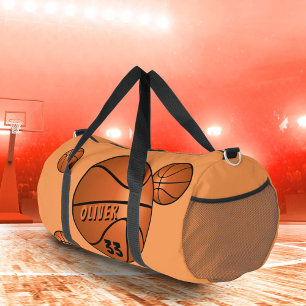 Name des Basketball Ball Sports Player Duffle Bag