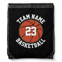 Name des Basketballteams und Nummer des Spielers