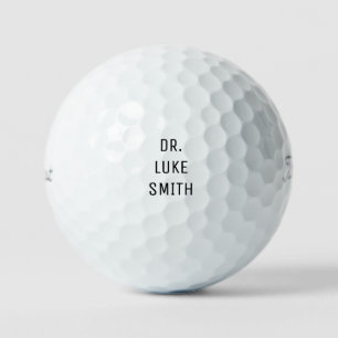 Name des benutzerdefinierten Arztes Titleist Pro V Golfball