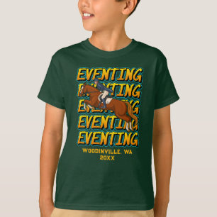 Name des benutzerdefinierten Pferdeereignisses ode T-Shirt
