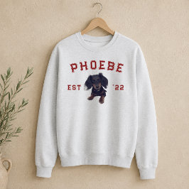 Name des benutzerdefinierten Portraits und des Gro Sweatshirt