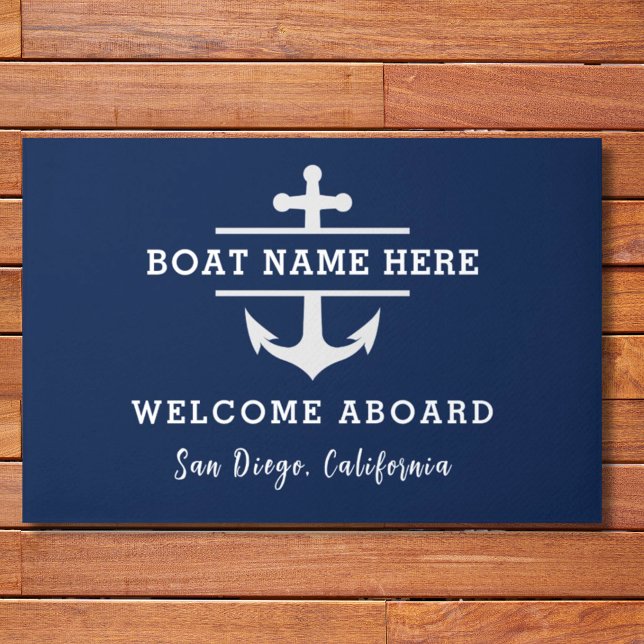Name des benutzerdefinierten Schiffes Willkommen i Fußmatte (Von Creator hochgeladen)