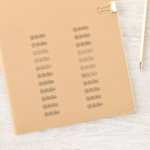 Name des benutzerdefinierten Speichers Multi Aufkleber