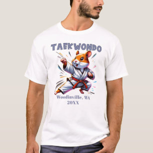 Name des benutzerdefinierten Taekwondo-Practitione T-Shirt