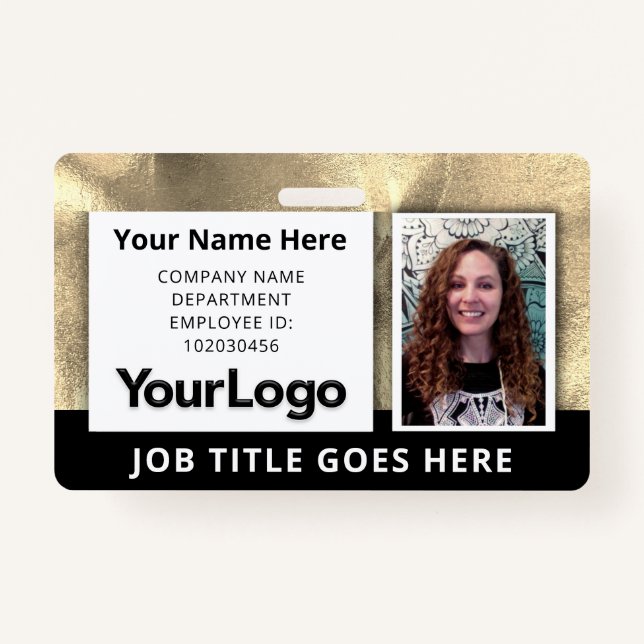 Name des Beruflichen Firmenmitarbeiters - Foto Ausweis (Vorderseite)