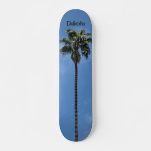 Name des Blue Sky Palm Tree Skateboard