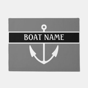 Name des Bootes Dock Mat Fußmatte