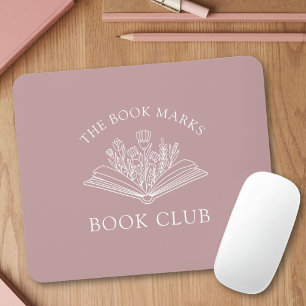 Name des Buchclubs Personalisiertes Geschenk für B Mousepad