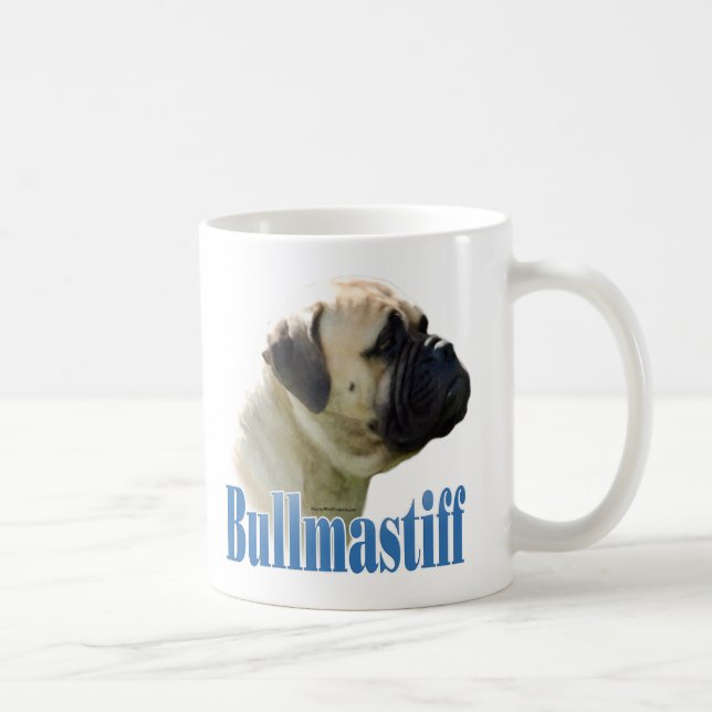 Name des Bullmastiff (fawn) Kaffeetasse (Rechts)