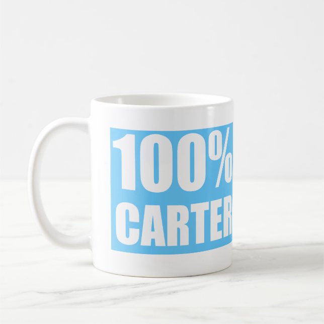 Name des Carters Kaffeetasse (Links)