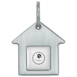 Name des Circle Print Logos einfügen Tiermarke