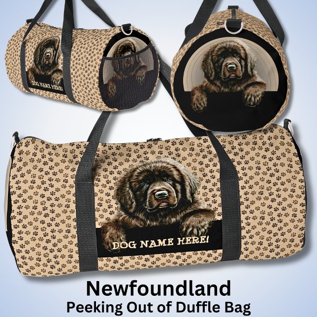 Name des Dogs oder Ihren Namen hinzufügen, Neufund Duffle Bag (Von Creator hochgeladen)