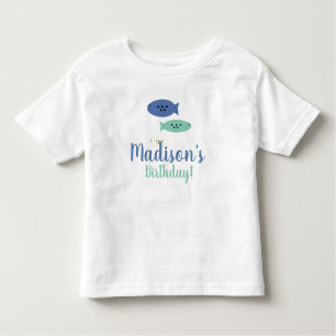 Name des ersten Geburtstags Kleinkind T-shirt