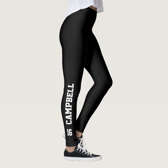 Name des Farbsportteams Leggings (Rechts)