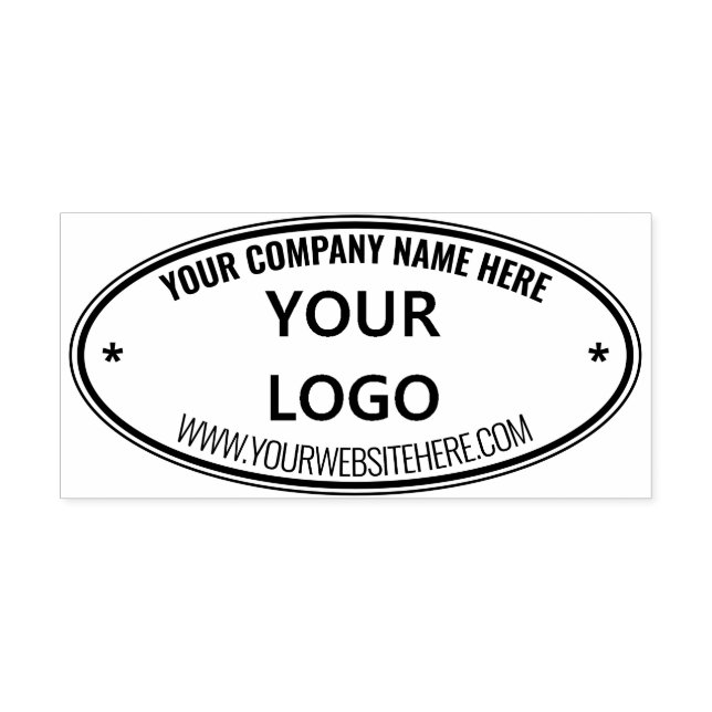 Name des Firmenlogos oder Oval-Briefmarke des benu Permastempel (Design)