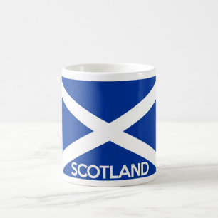 Name des Flaggenlandes, scotland Tasse