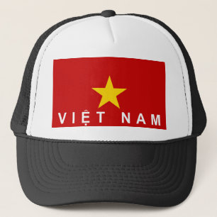 Name des Flaggenlandes vietnam viet nam Truckerkappe