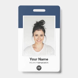 Name des Foto Qr-Bar-Logos für benutzerdefinierte Ausweis