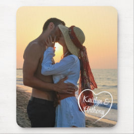 Name des Fotos "Couple Liebe Heart" Mousepad