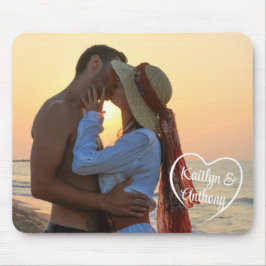 Name des Fotos "Couple Liebe Heart" Mousepad