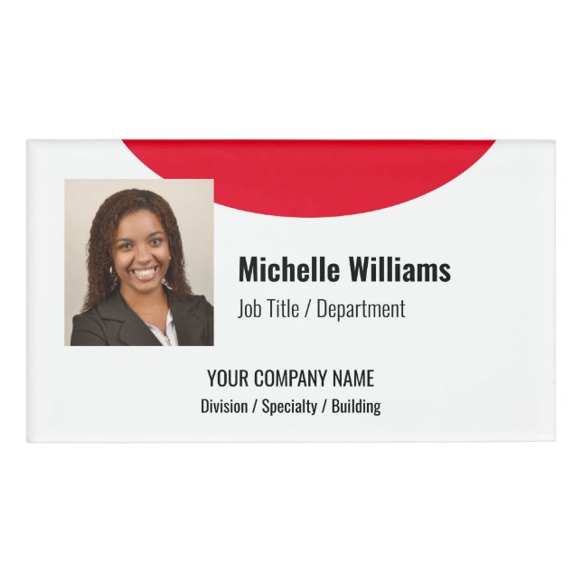 Name des FOTOS für besondere Veranstaltungen Namenschild (Vorderseite)