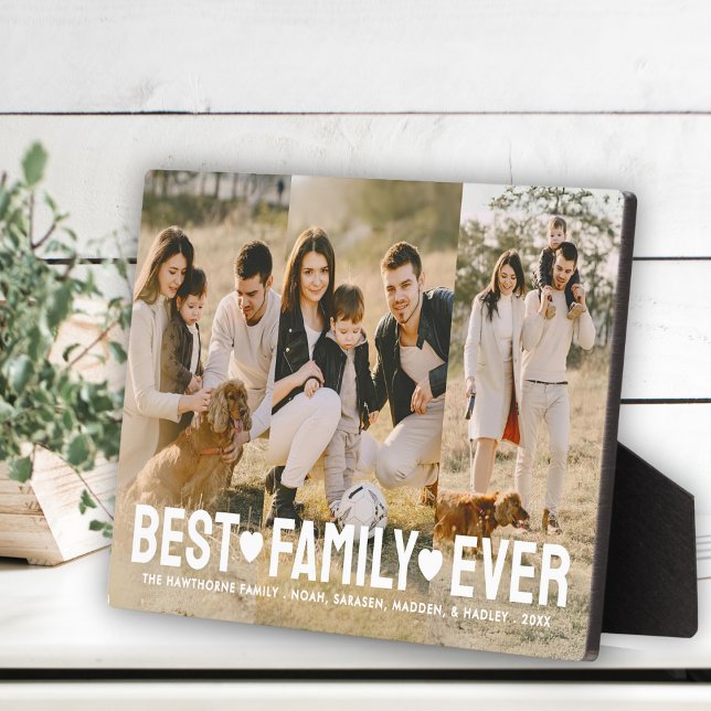 Name des Fotos für die beste Familie je Collage Fotoplatte (Von Creator hochgeladen)