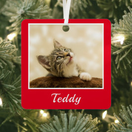 Name des Fotos Ornament Aus Metall