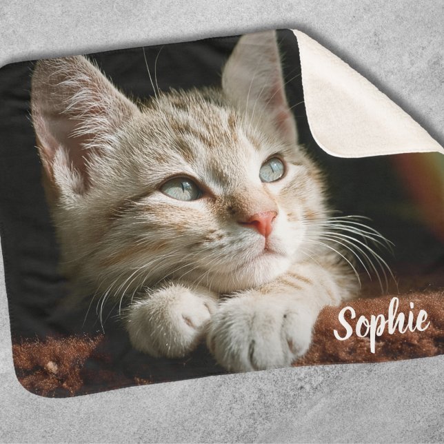 Name des Fotos Sherpadecke (Pet Photo Blanket)
