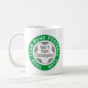 Name des Fußballklubs Kaffeetasse