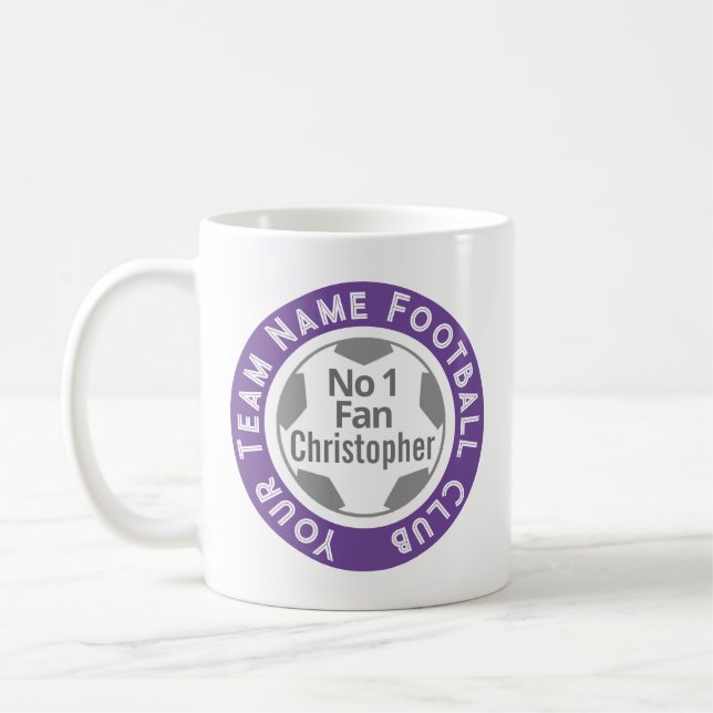 Name des Fußballklubs Kaffeetasse (Links)